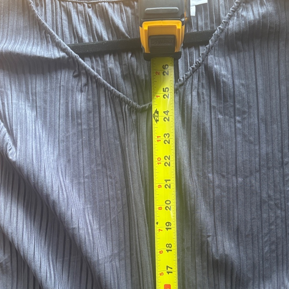 J. Jill Charcoal Pleated Jumpsuit - Picture 7 of 8